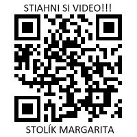 QR kód na video stolíku Margarita